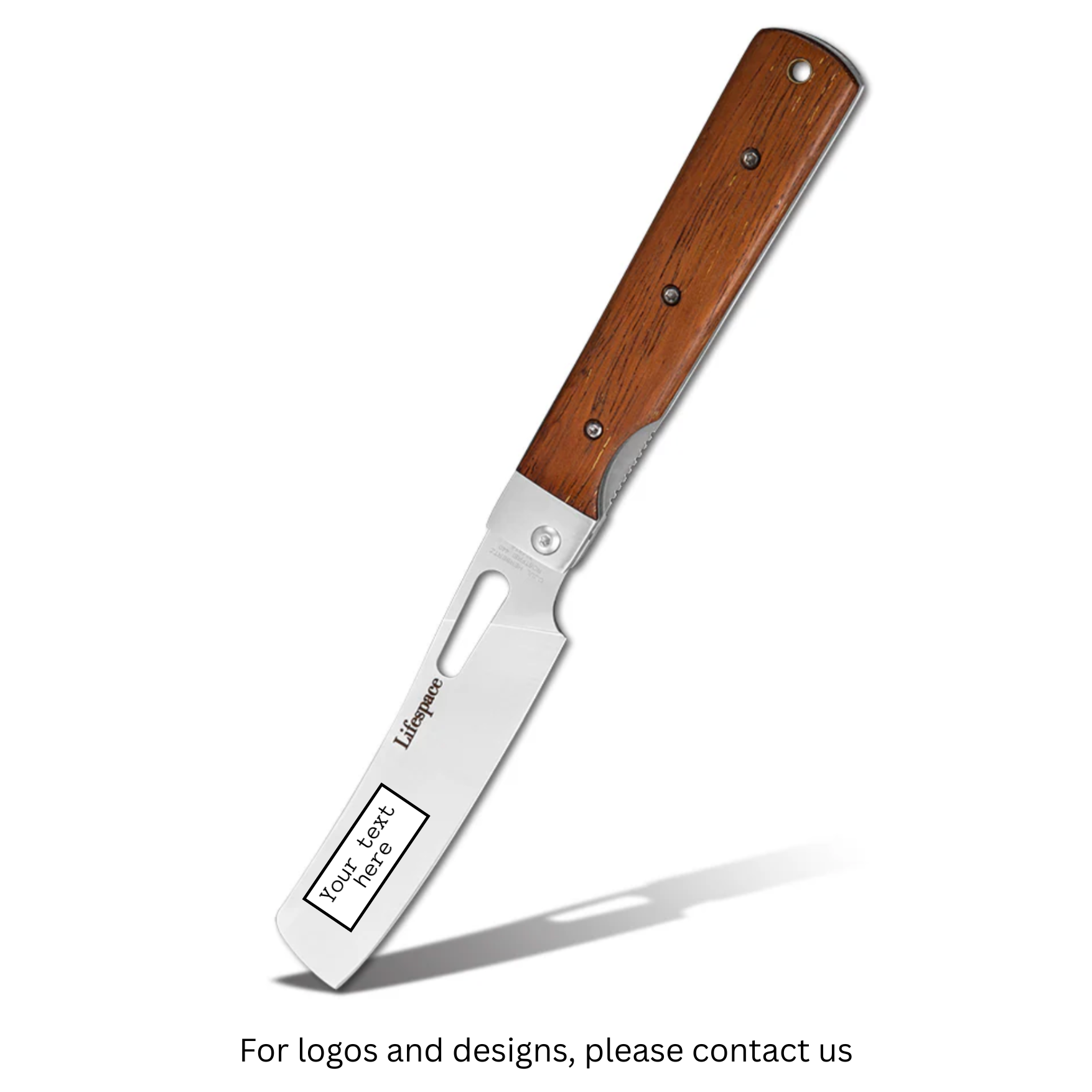Lifespace Folding Japanese Chef Knife — 440A Stainless Steel, Camp & Outdoor Cooking