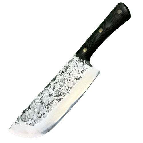 Lifespace 7.5in Hammer Forged Chef Cleaver