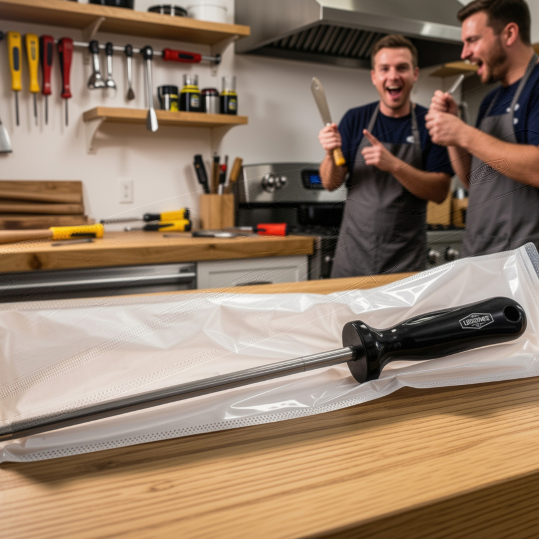 Lifespace Stainless Steel Knife Sharpening Honing Steel