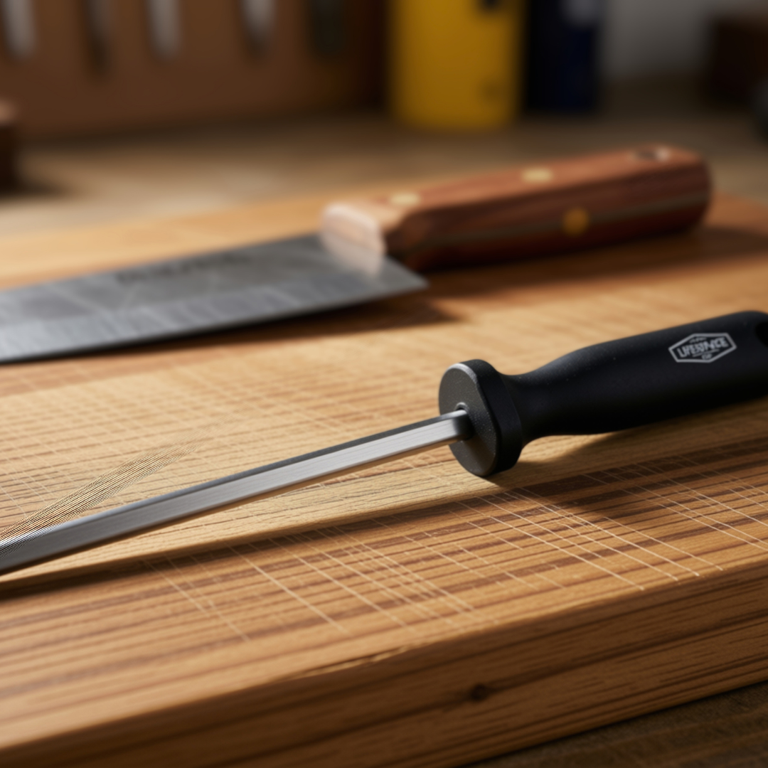 Lifespace Stainless Steel Knife Sharpening Honing Steel