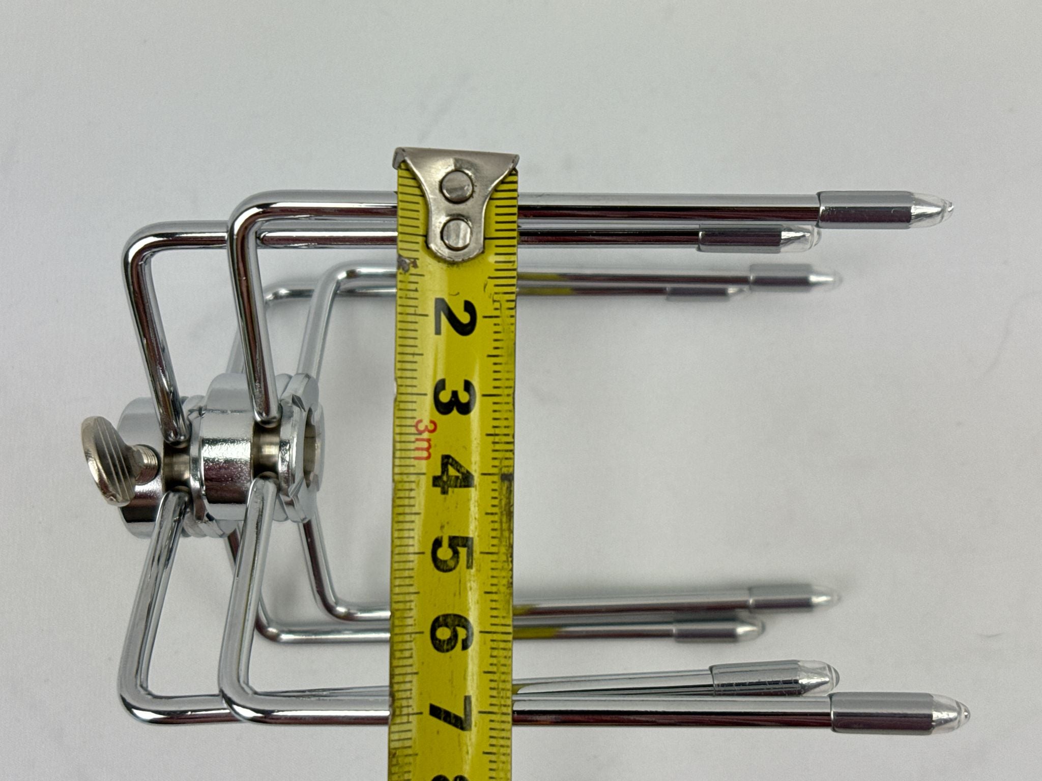 Lifespace 4-Prong Chromed Spit Roast Forks - Set of 2