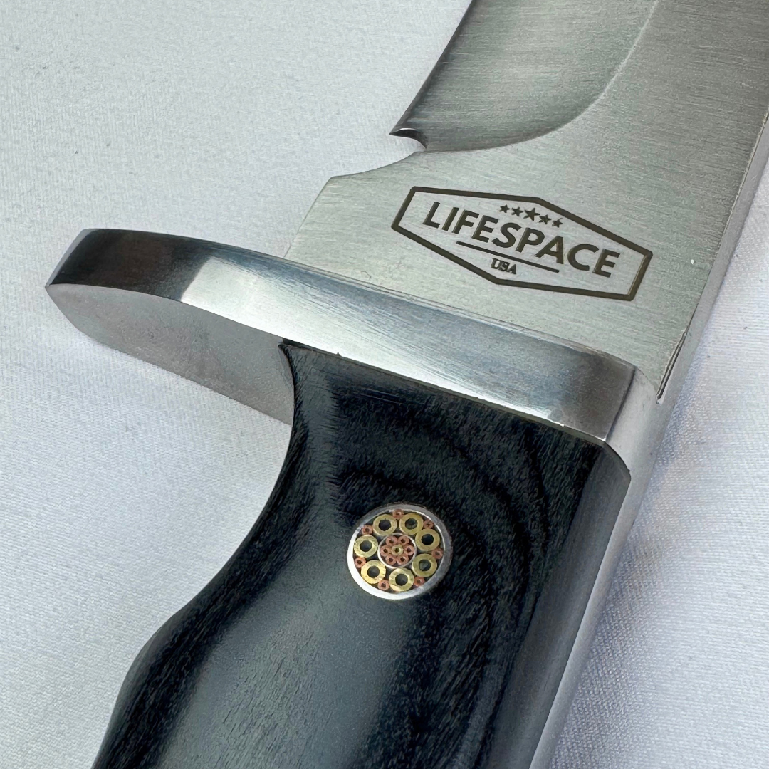 Lifespace Premium AUS-10 SS Kukri Knife with Dragon Leather Sheath – 12.6" Overall
