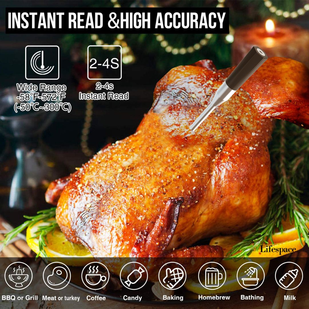 Lifespace Premium Smart Bluetooth Probe Thermometer