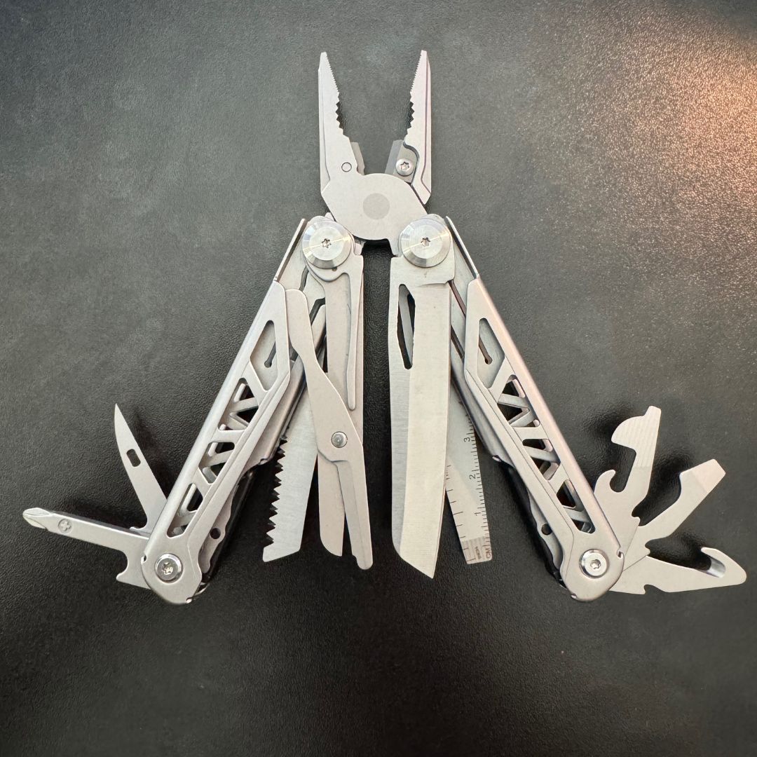 Lifespace Premium 15-in-1 EDC Multi-Tool with Pliers and Scissors