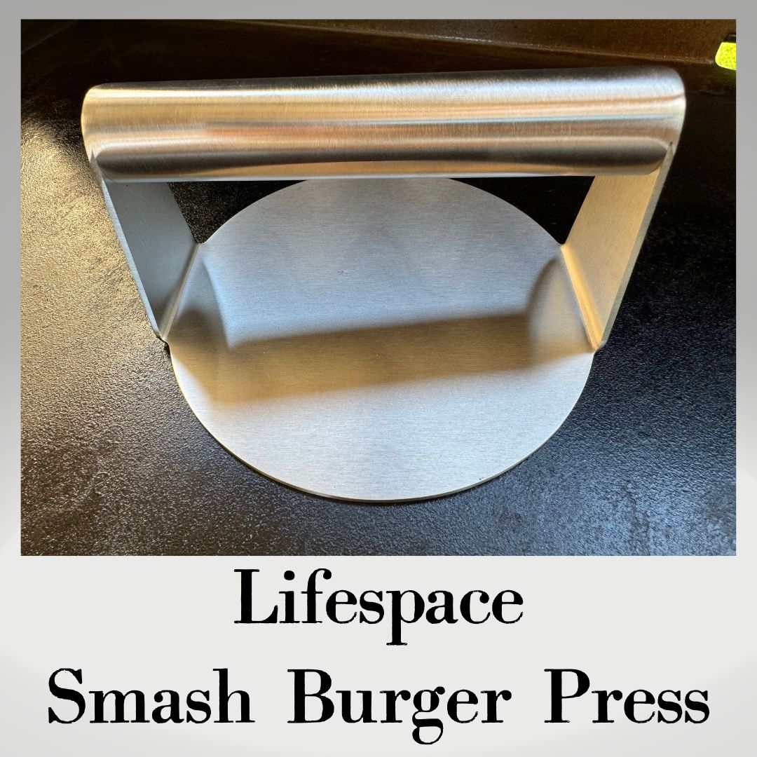 Lifespace Stainless Steel Smash Burger Grill Press - 7 VARIANTS AVAILABLE