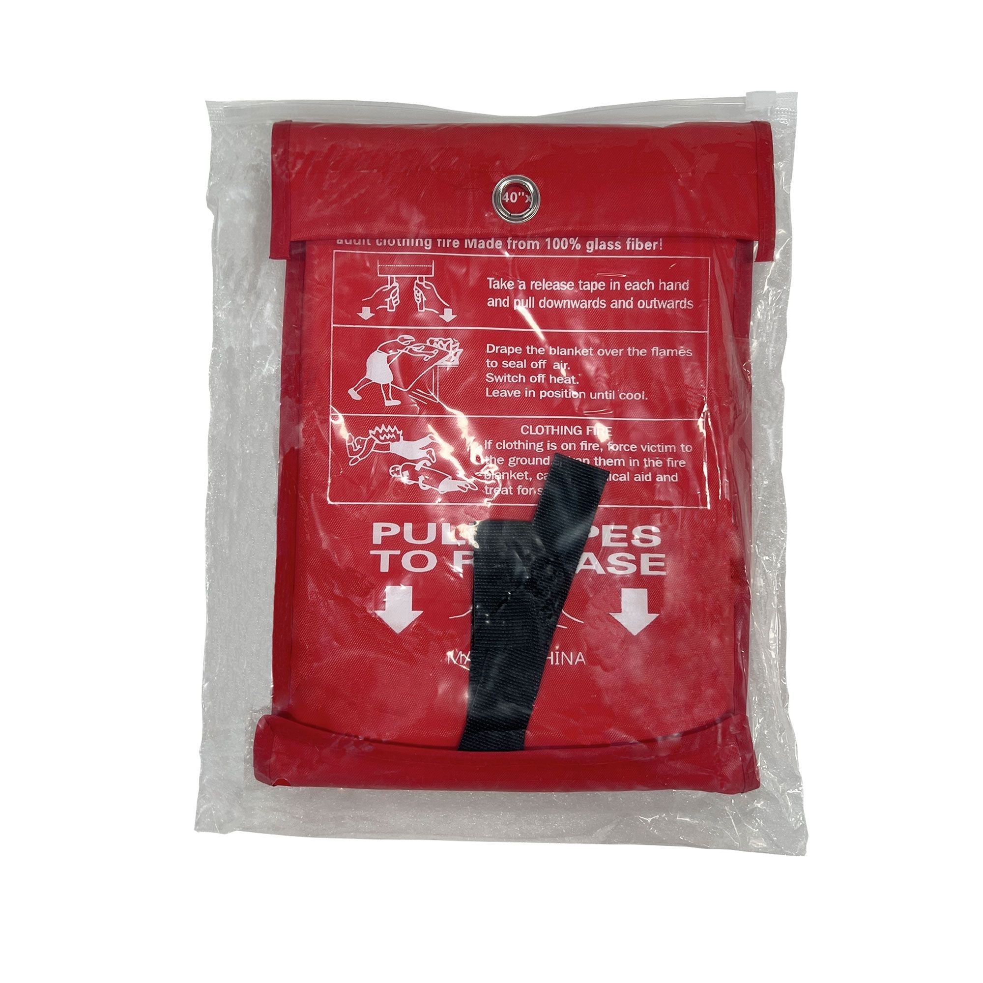 Lifespace Fire Blanket 40" x 40" - Emergency Fire Suppression Blanket