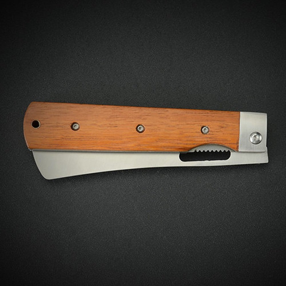 Lifespace Folding Japanese Chef Knife — 440A Stainless Steel, Camp & Outdoor Cooking