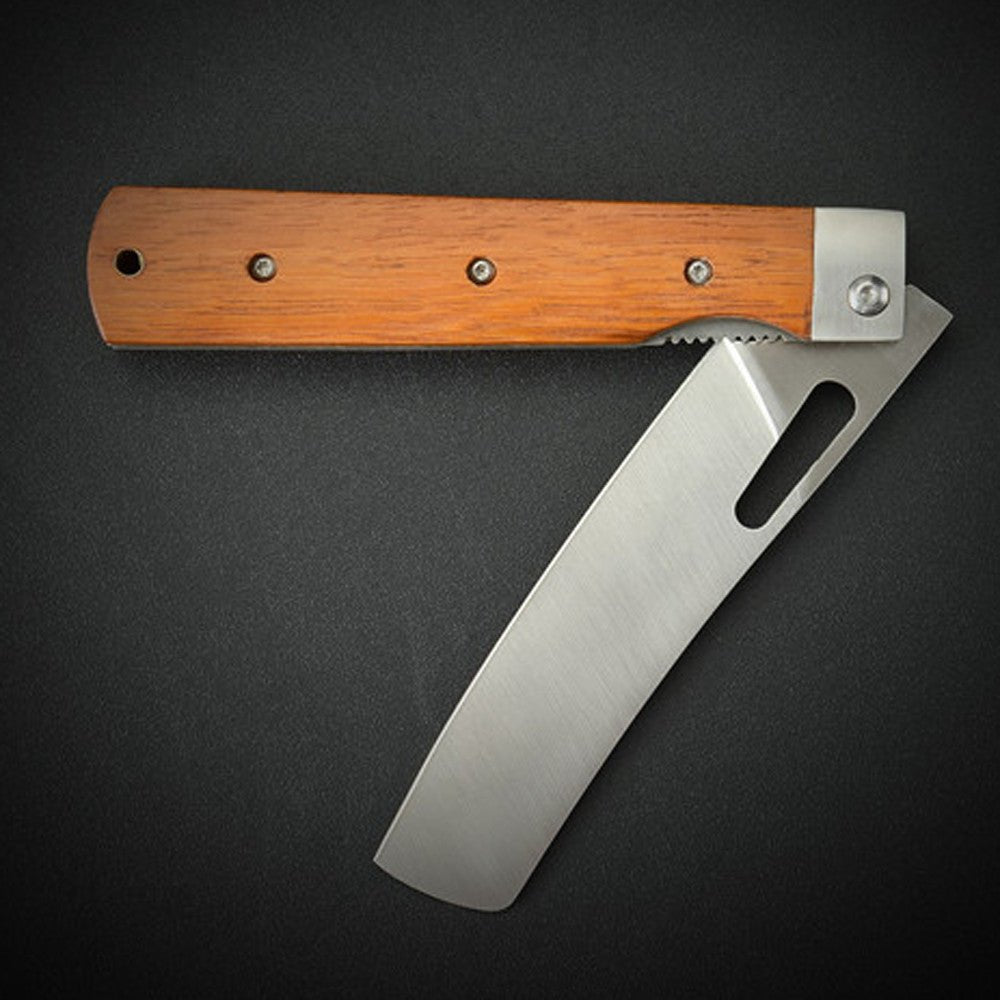 Lifespace Folding Japanese Chef Knife — 440A Stainless Steel, Camp & Outdoor Cooking