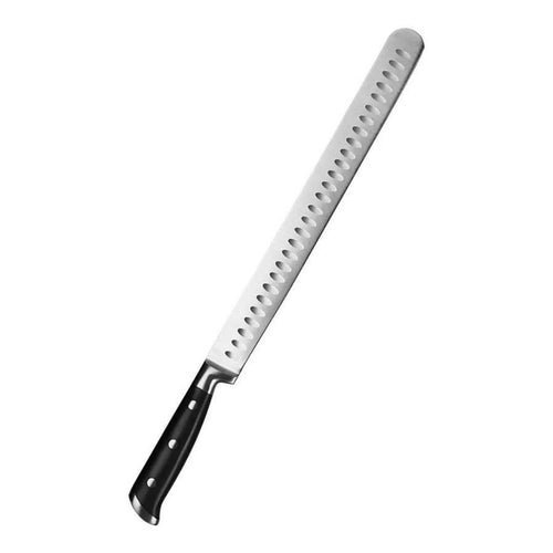 Lifespace Premium BBQ Brisket Carving Knife in Gift Box - 12in Stainless Steel Blade