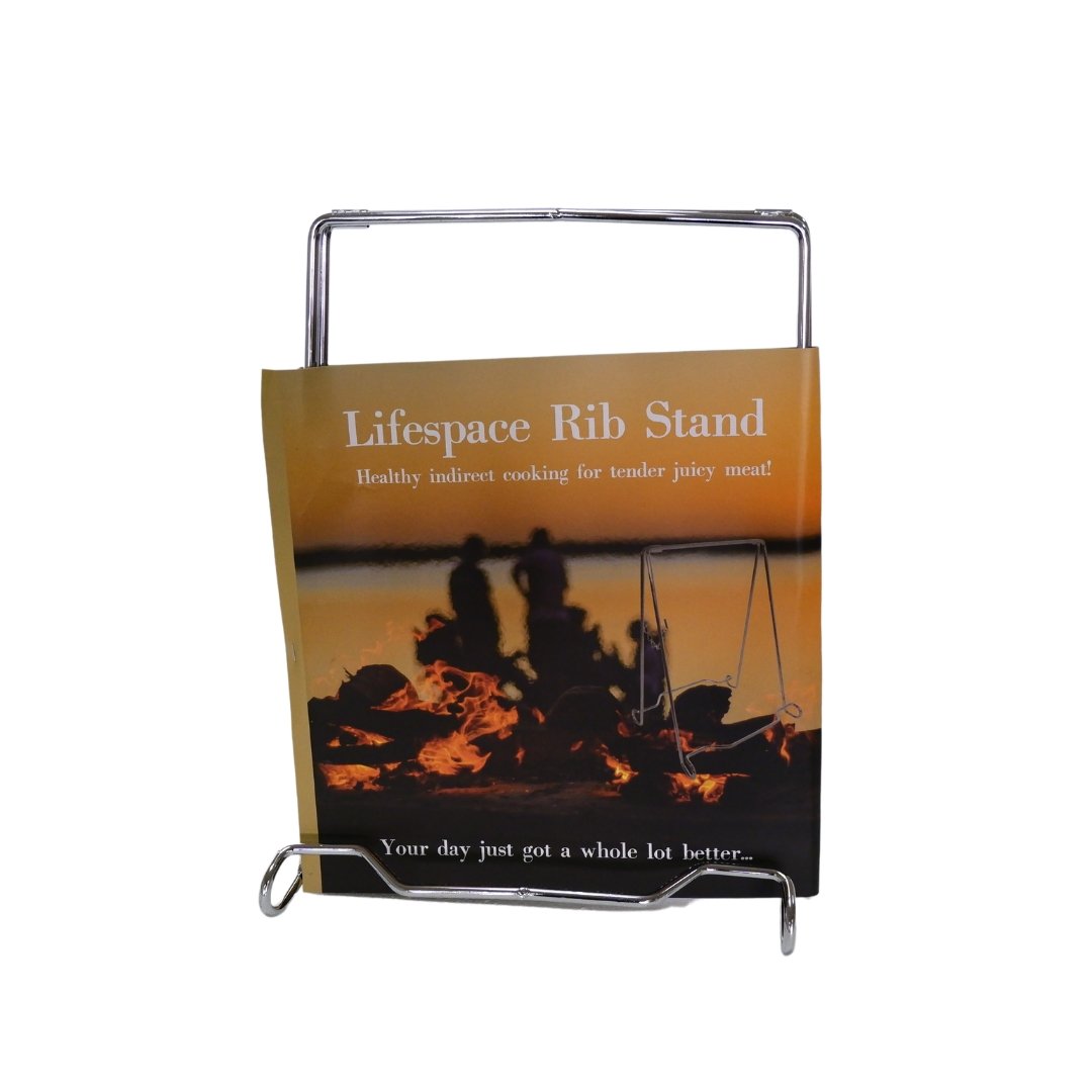 Lifespace Double Side Rib Stand - Chrome - Lifespace