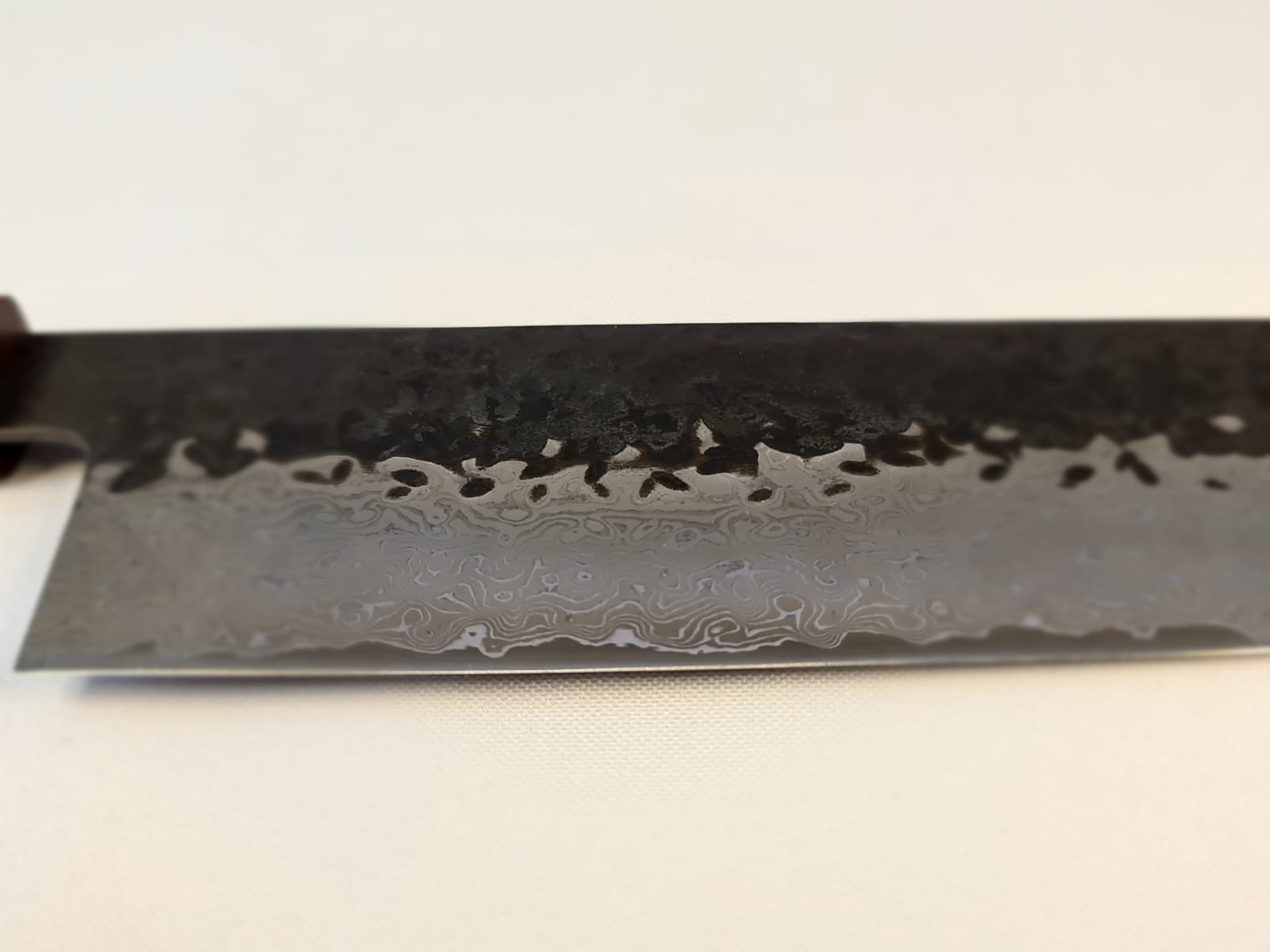 Lifespace Hand Forged Japanese 'Nakiri' vg10 Damascus Bunka Cleaver in Gift Box