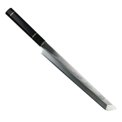 Lifespace Japanese Yanagiba Traditional Damascus Sashimi or Filleting Knife - 10.6 inch Blade