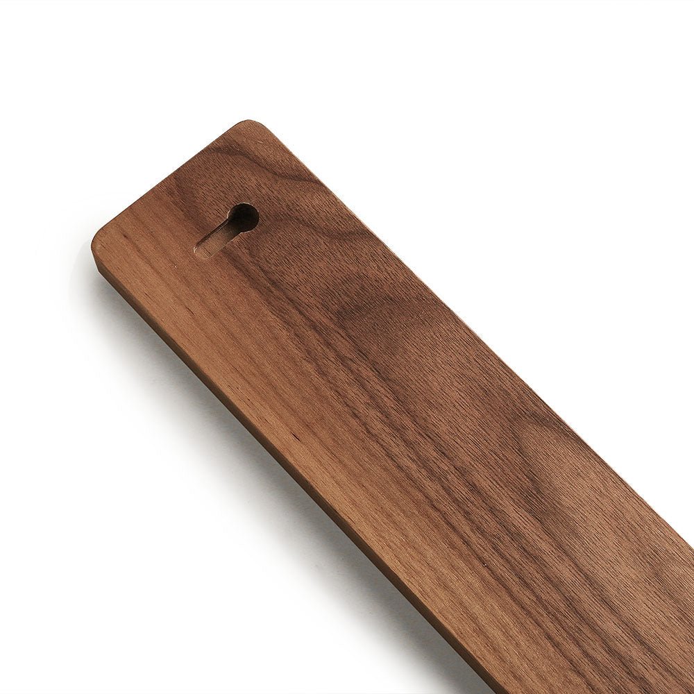 Lifespace Premium Walnut Wall Mount Magnetic Knife Rack with Strong Magnets