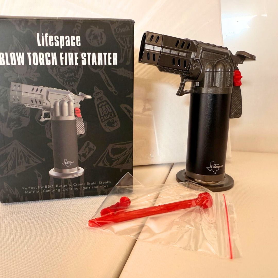 Lifespace Windproof Blow Torch / Crème Brulee Burner / Fire Starter Lighter